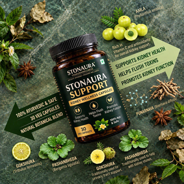 Stonaura Support – Kidney Wellness Capsules